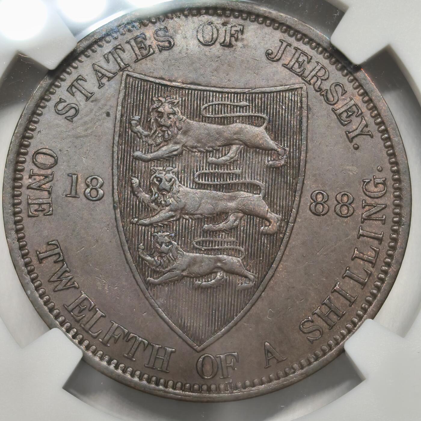 老蟹的宝藏🏴‍☠️ I 英属泽西岛1888年1/12先令