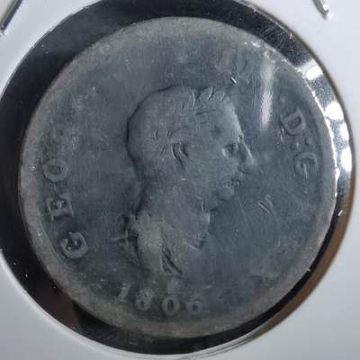 沼泽如烟--第826场 - 英国老铜币1806年