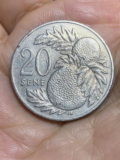 2025年第八十四场(总第一百一十场）外国好品散币(免佣金) - 萨摩亚🇼🇸1993年20分(第二套流通硬币)