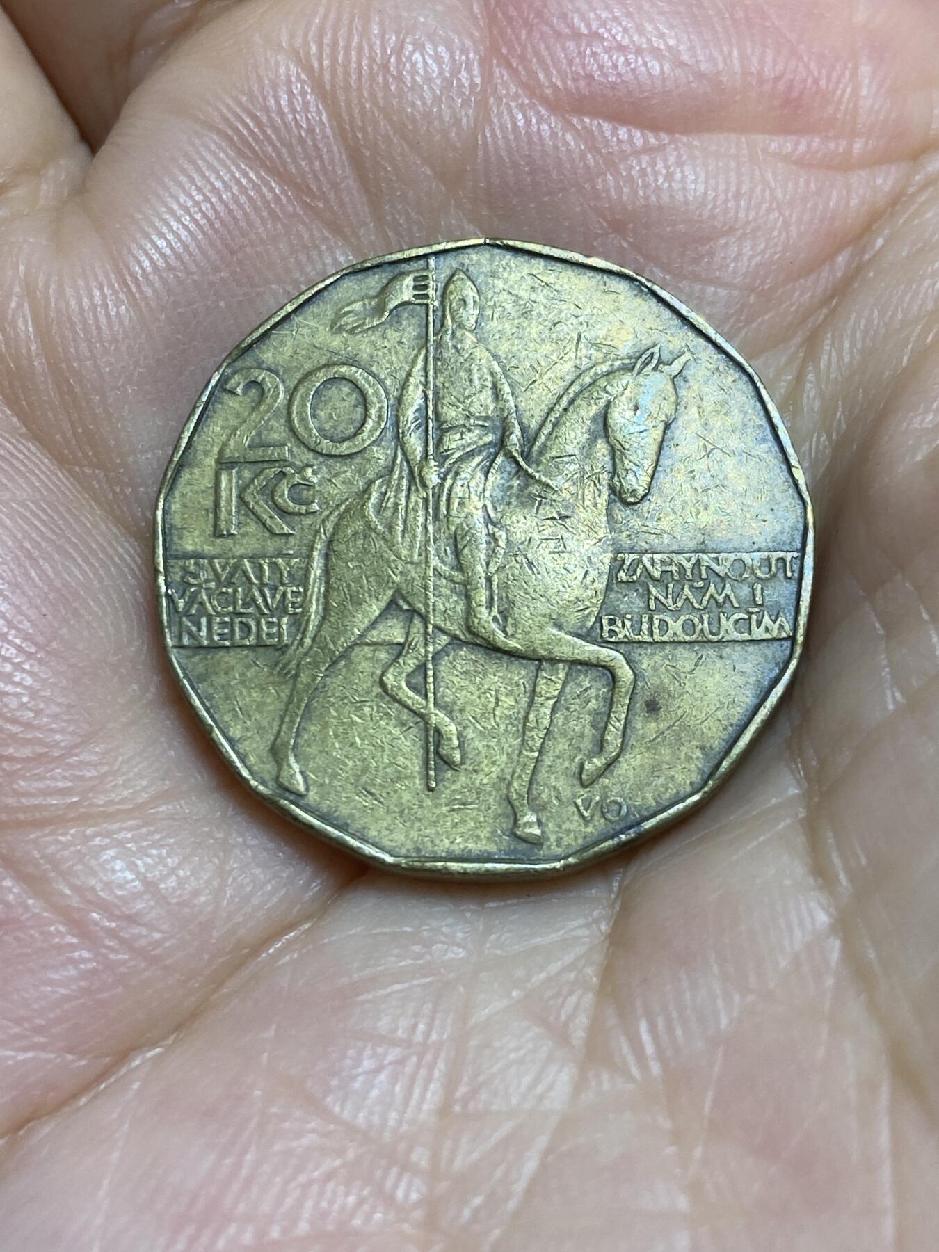 2025年第八十四场(总第一百一十场）外国好品散币(免佣金) 捷克共和国🇨🇿1993年20克朗(首发年)