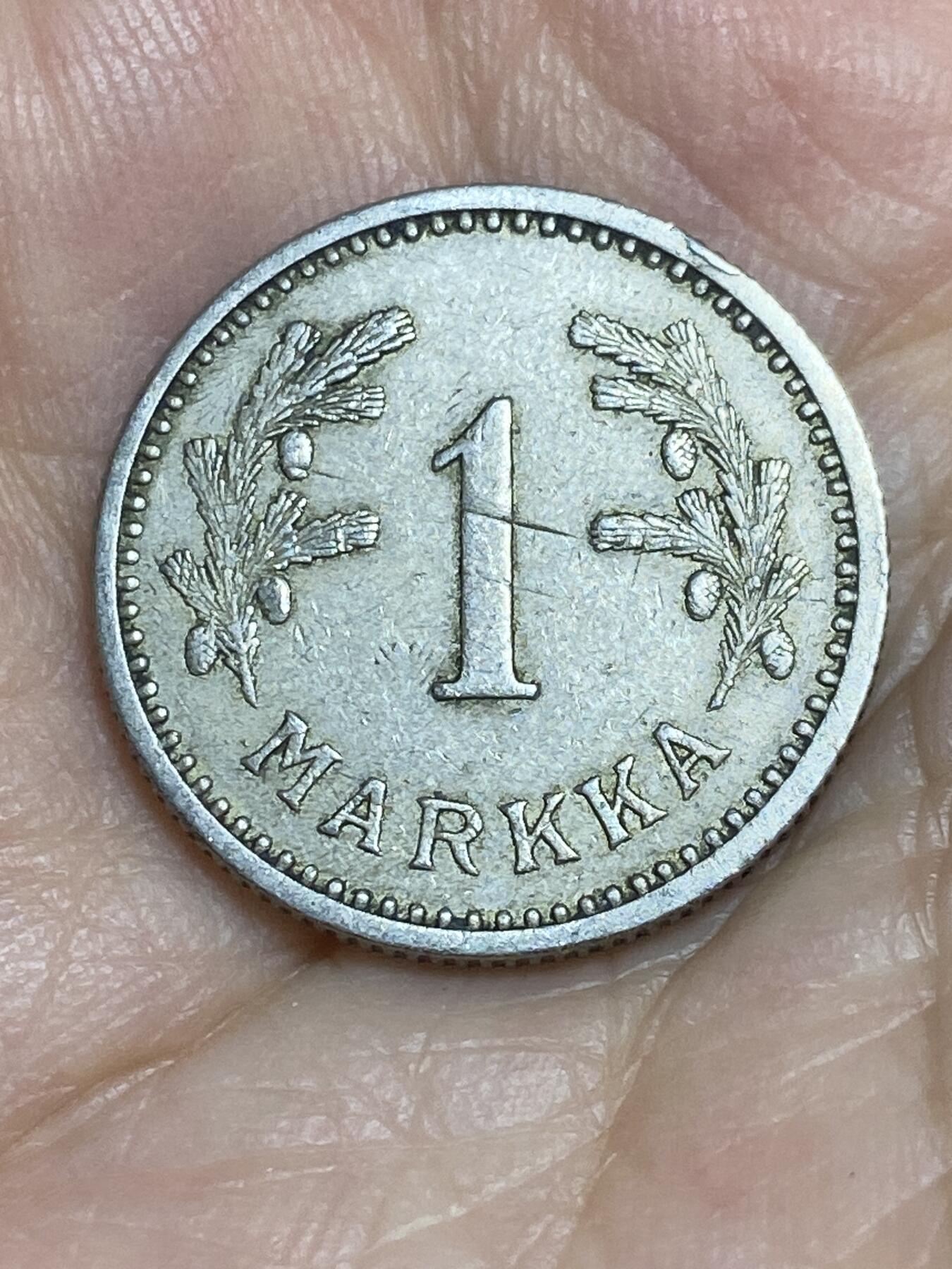 2025年第八十四场(总第一百一十场）外国好品散币(免佣金) 芬兰🇫🇮1930年1马克(S标)