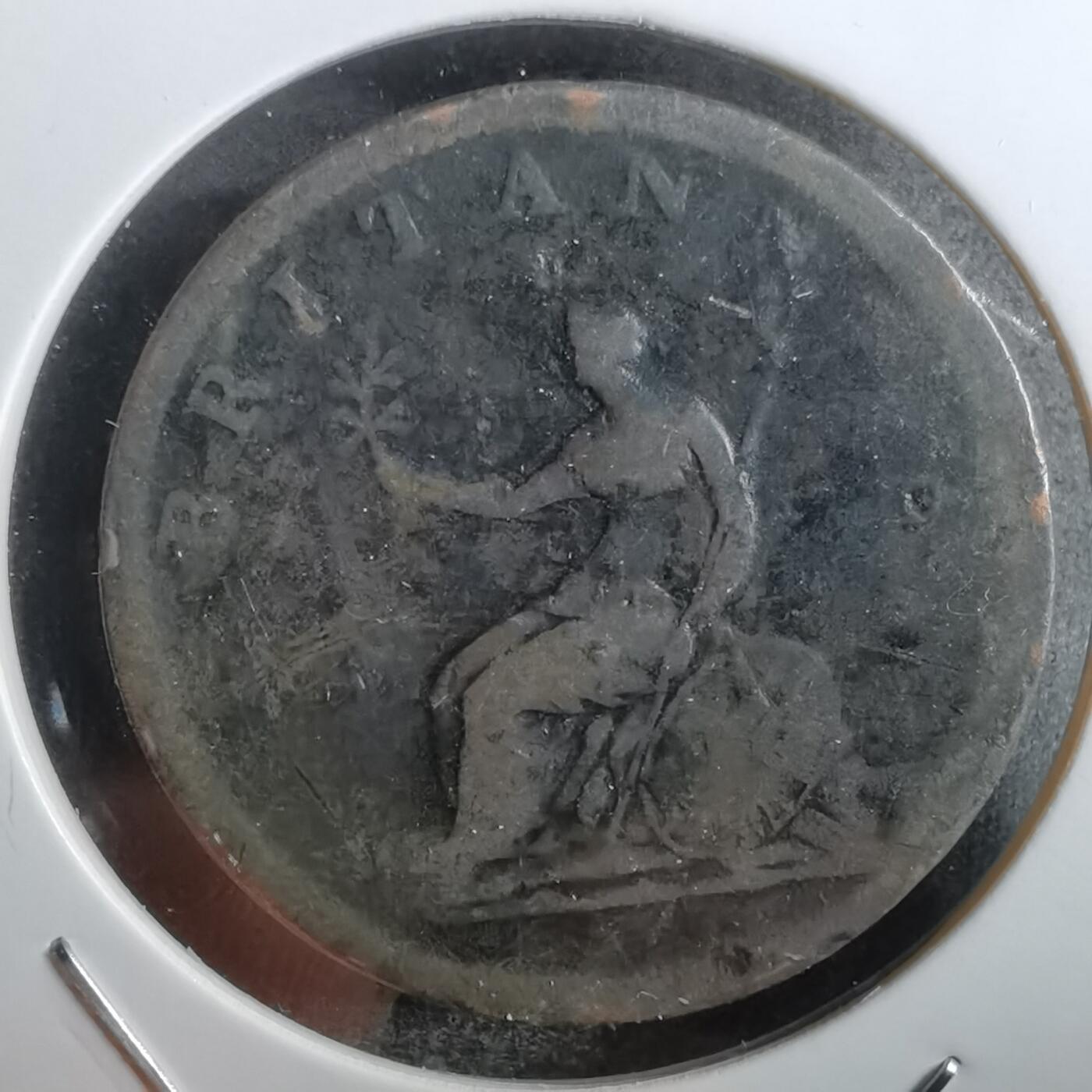 沼泽如烟--第826场 英国老铜币1806年