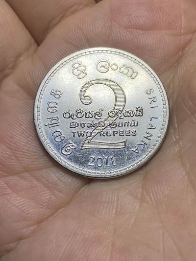 2025年第八十五场(总第一百一十一场）外国好品散币(免佣金) - 斯里兰卡🇱🇰2011年2卢比(第一版，镀镍钢材质)