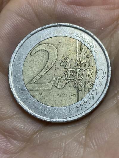 2025年第八十五场(总第一百一十一场）外国好品散币(免佣金) - 西班牙🇪🇸2001年2欧元(第一版)