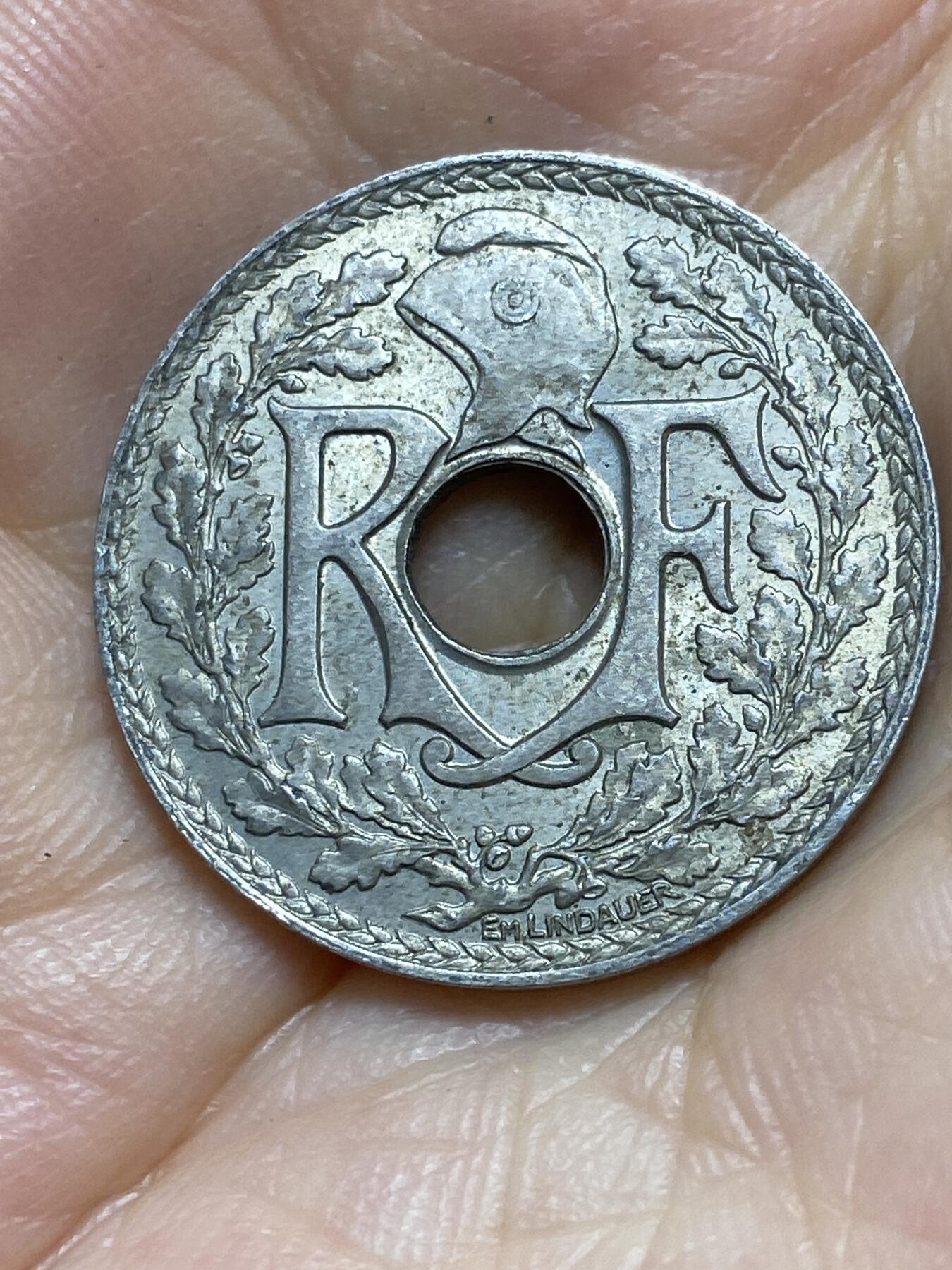 2025年第八十五场(总第一百一十一场）外国好品散币(免佣金) 法国🇫🇷1918年25生丁