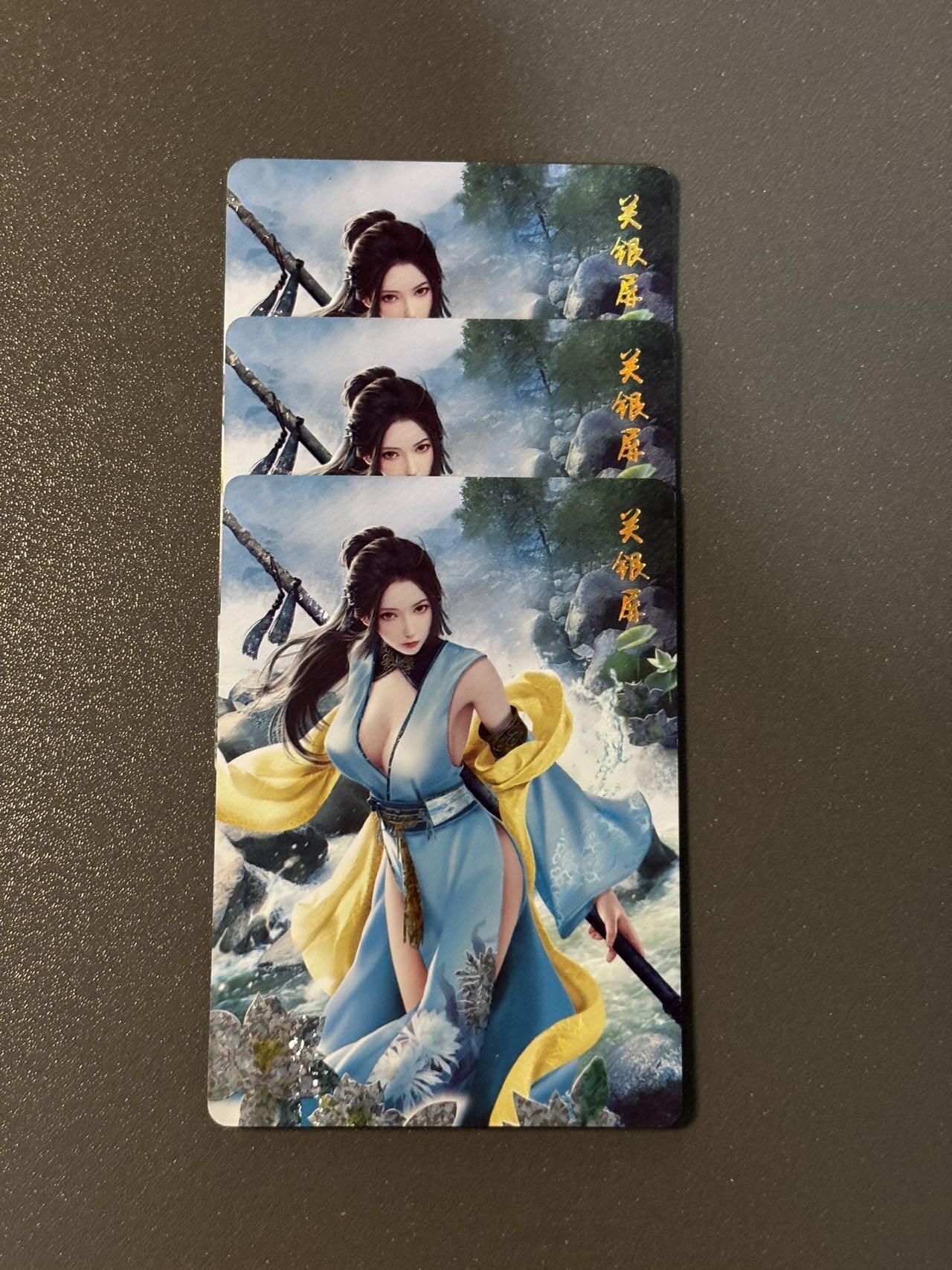 【香脆酥甜 红花少年】小王子卡拍第十五场  燎原卡牌 乱世红颜如梦令 关银屏 三渐变星光
