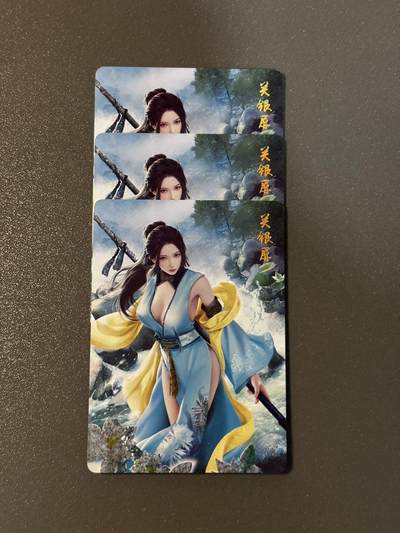 【香脆酥甜 红花少年】小王子卡拍第十五场  - 燎原卡牌 乱世红颜如梦令 关银屏 三渐变星光