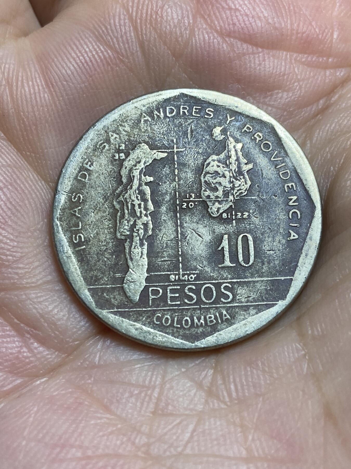 2025年第八十五场(总第一百一十一场）外国好品散币(免佣金) 哥伦比亚🇨🇴1985年10比索