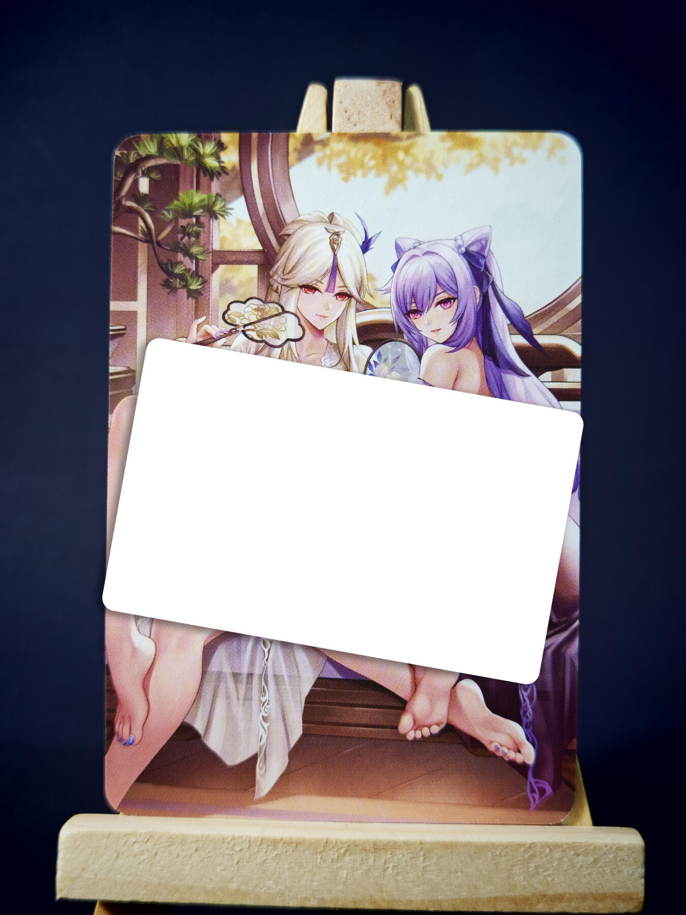 第13期~扫码加群抽红包得[包邮券]★★一大波美女场★★ 免费收拍品中【琦卡当当铺】(分享有奖) 妹卡系列-动漫人物-艺术版-1张