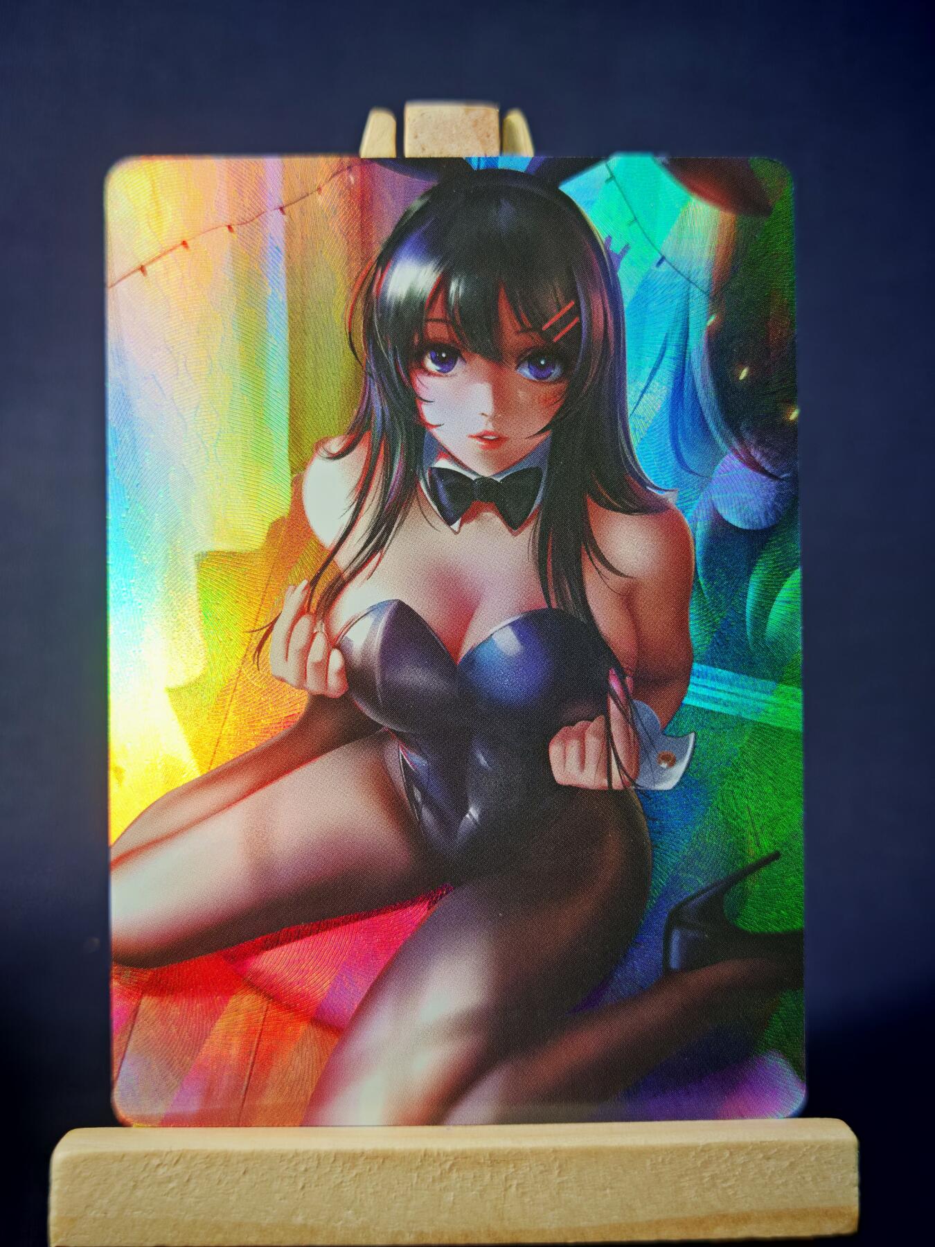 第13期~扫码加群抽红包得[包邮券]★★一大波美女场★★ 免费收拍品中【琦卡当当铺】(分享有奖) 妹卡系列-动漫人物-艺术版-1张