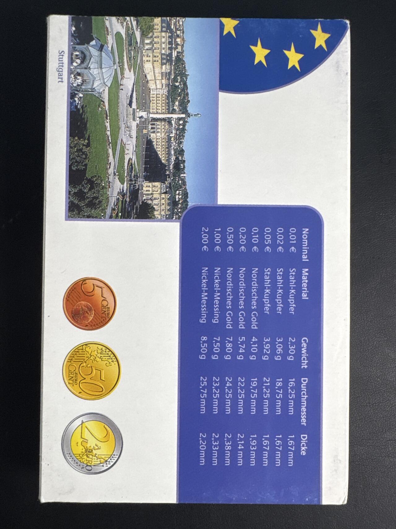 ❤️【币观天下】❤️ 第322期钱币拍卖- 2025.9.5周五晚上6点半场-长期征集拍品 德国2002年官方精制套币