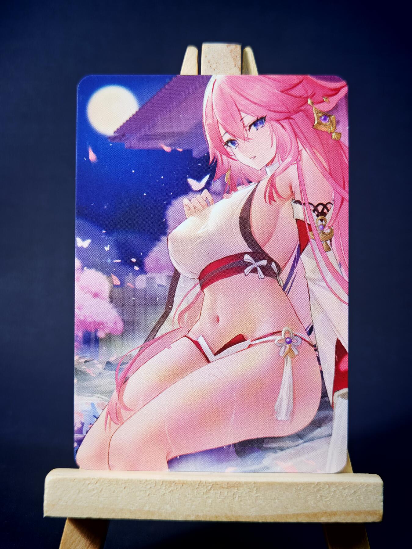 第13期~扫码加群抽红包得[包邮券]★★一大波美女场★★ 免费收拍品中【琦卡当当铺】(分享有奖) 妹卡系列-动漫人物-艺术版-1张