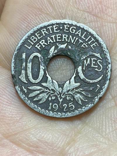 2025年第八十五场(总第一百一十一场）外国好品散币(免佣金) - 法国🇫🇷1925年10生丁