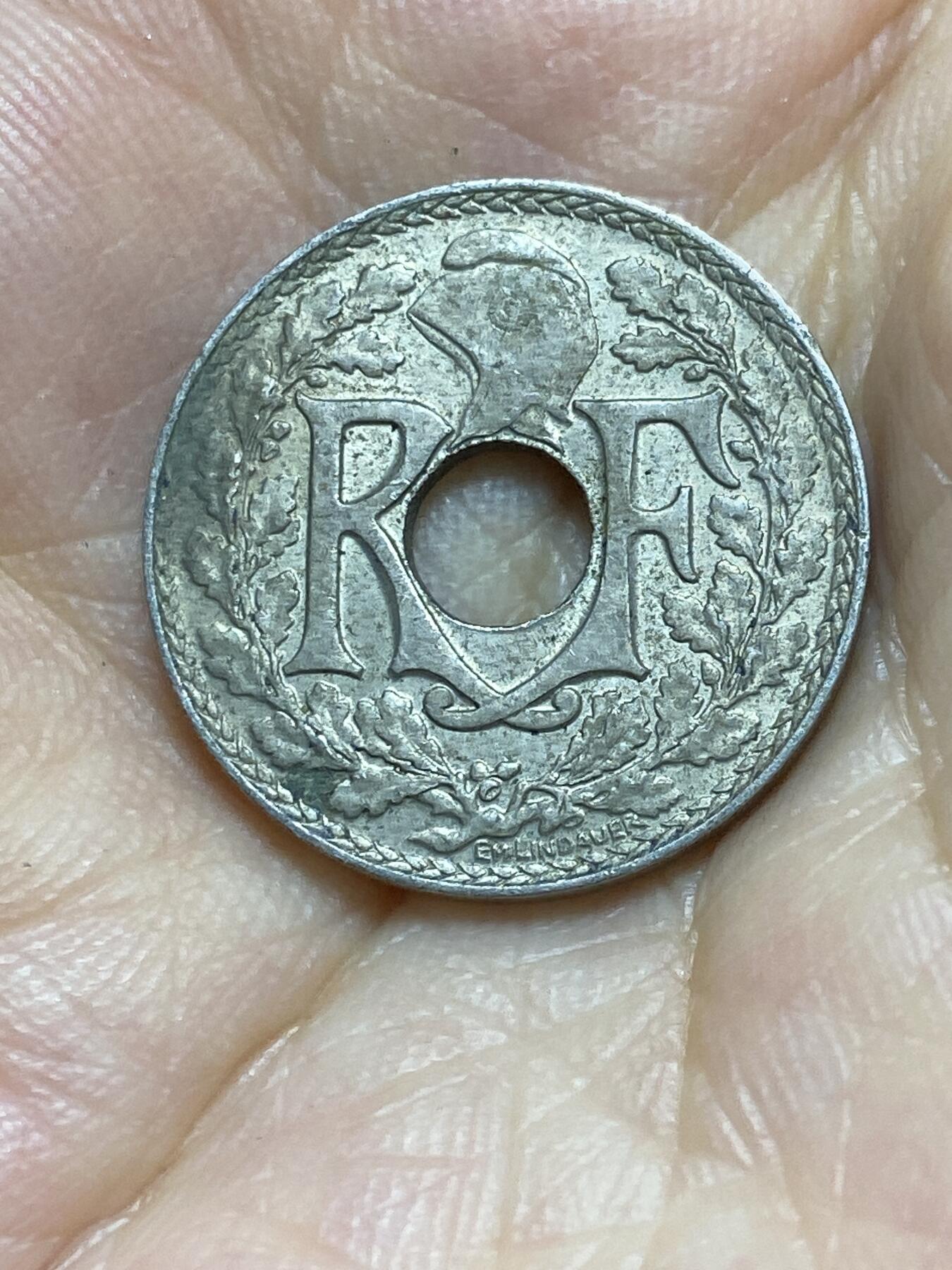 2025年第八十五场(总第一百一十一场）外国好品散币(免佣金) 法国🇫🇷1919年10生丁