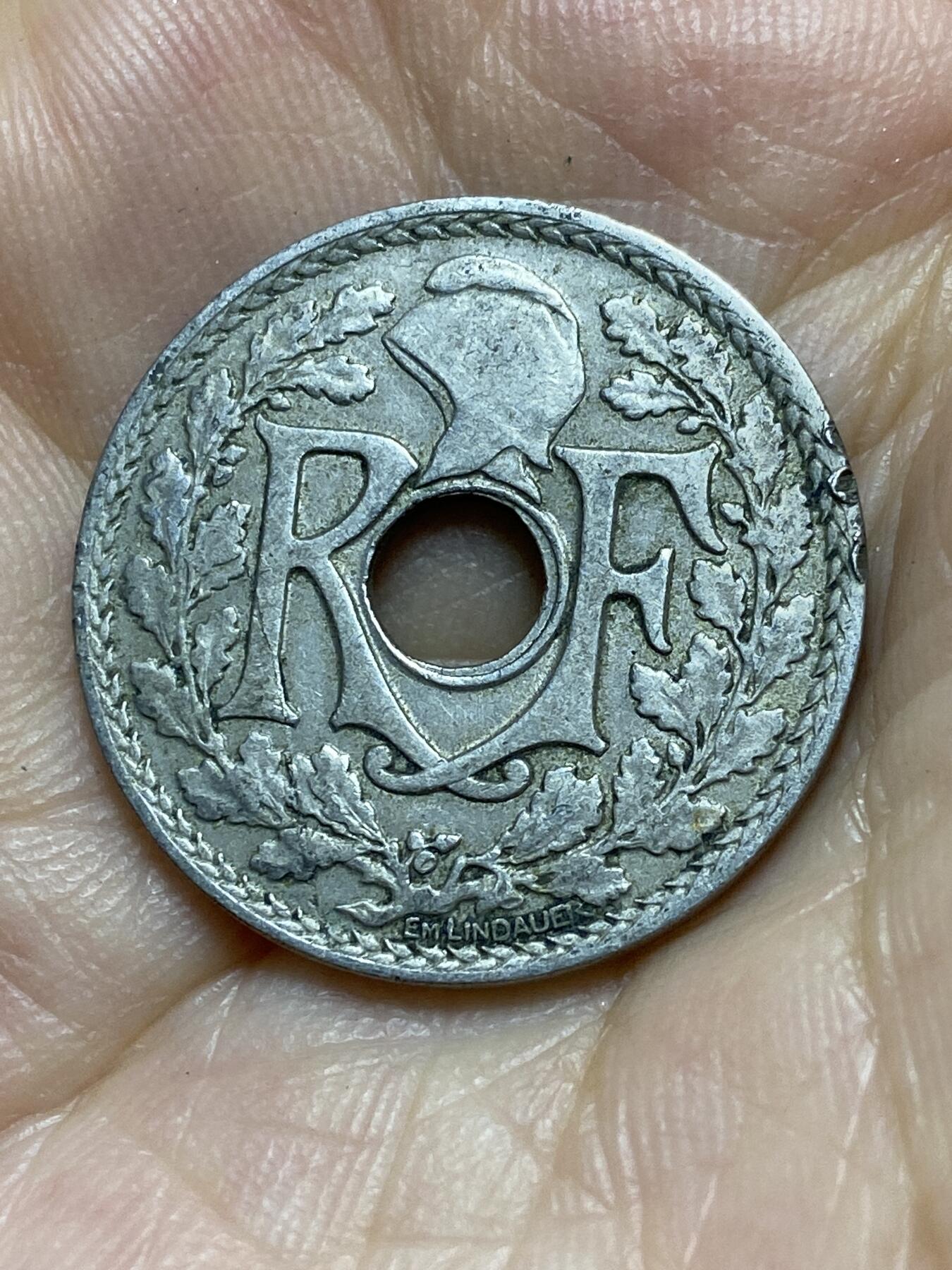 2025年第八十五场(总第一百一十一场）外国好品散币(免佣金) 法国🇫🇷1918年25生丁