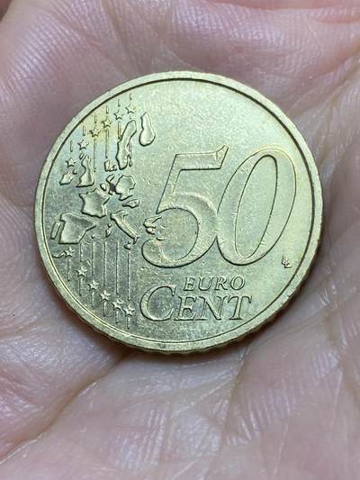 2025年第八十五场(总第一百一十一场）外国好品散币(免佣金) - 德国🇩🇪2002年50欧分(第一版)