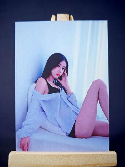 第13期~扫码加群抽红包得[包邮券]★★一大波美女场★★ 免费收拍品中【琦卡当当铺】(分享有奖) - 自制卡-真人-黑色美女-普卡厚卡-1张