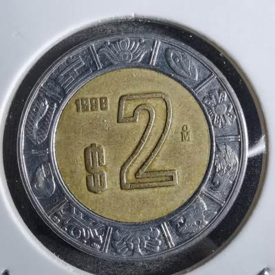 沼泽如烟--第827场 - 墨西哥1998年2比索