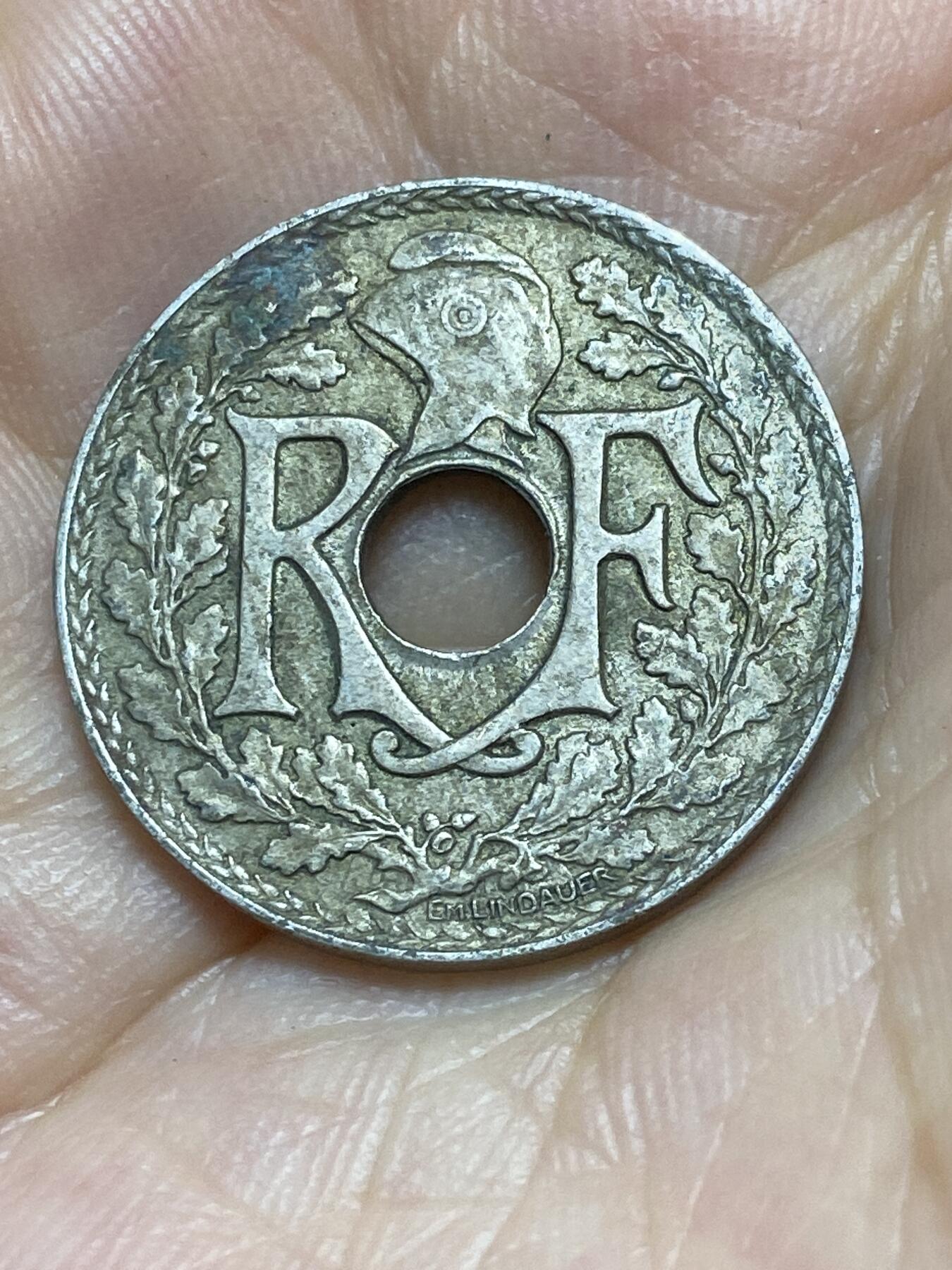 2025年第八十五场(总第一百一十一场）外国好品散币(免佣金) 法国🇫🇷1927年25生丁