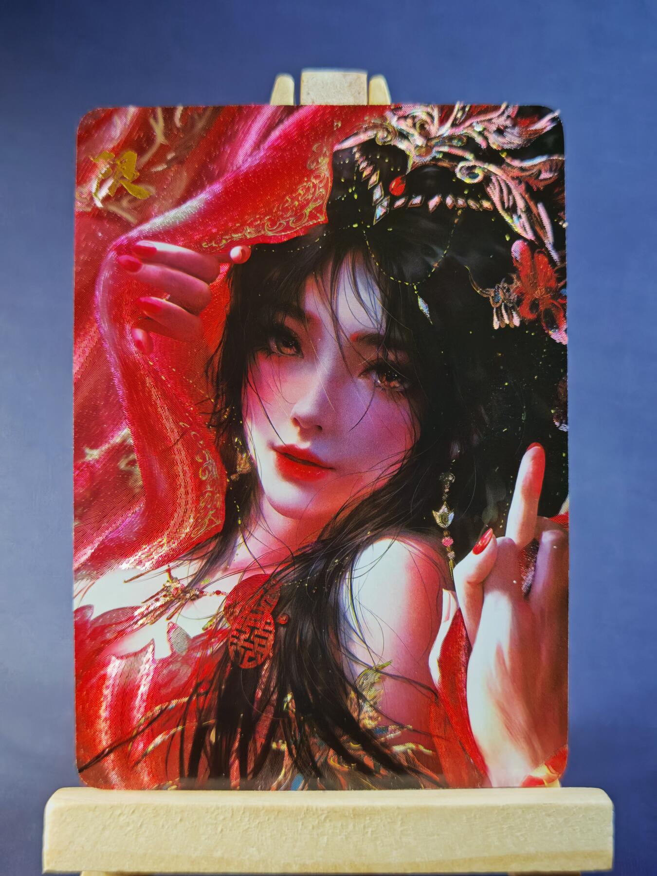 第13期~扫码加群抽红包得[包邮券]★★一大波美女场★★ 免费收拍品中【琦卡当当铺】(分享有奖) 闲宅造物-限定特卡-粗闪-1个