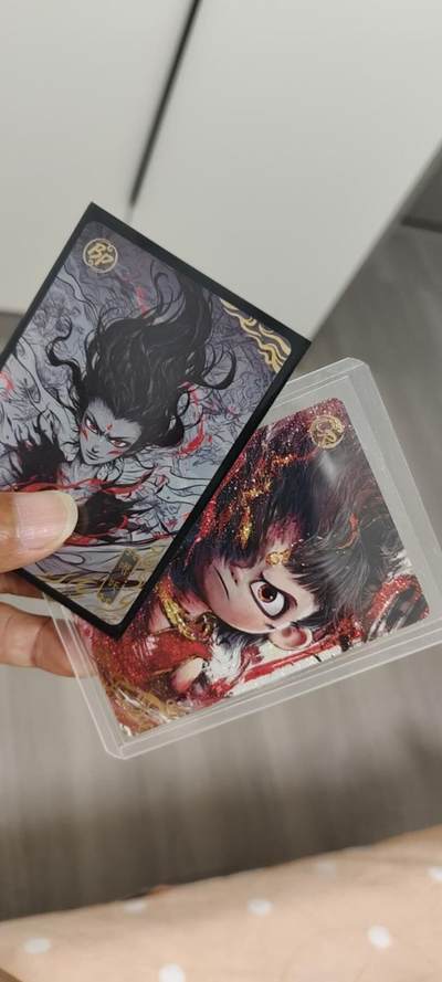 秋原瞳的小店第二十一期（一叶知秋，一夜知秋,妹卡专场） - 卡游哪吒卡位bp.cr哪吒一对2张