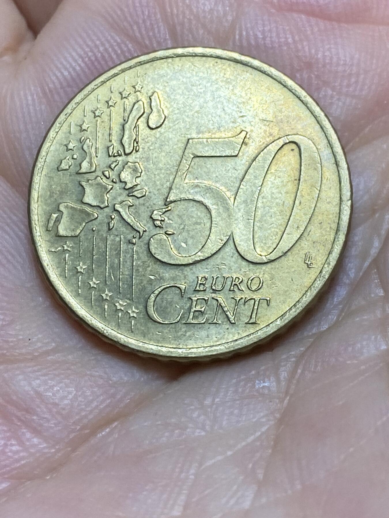 2025年第八十五场(总第一百一十一场）外国好品散币(免佣金) 荷兰🇳🇱2000年50欧分(第一版)