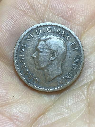 2025年第八十五场(总第一百一十一场）外国好品散币(免佣金) - 加拿大🇨🇦1938年1分(乔治六世第一版，早期年份)
