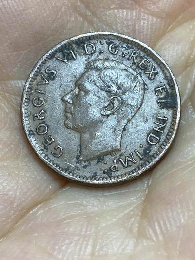 2025年第八十五场(总第一百一十一场）外国好品散币(免佣金) - 加拿大🇨🇦1942年1分(乔治六世第一版)
