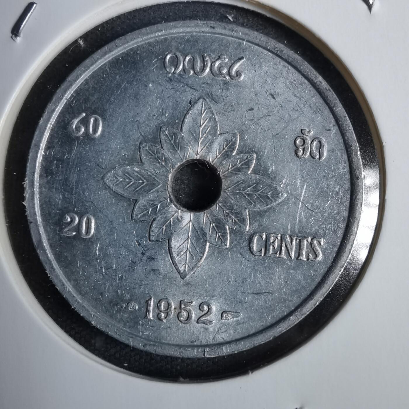 沼泽如烟--第828场 老挝1952年20分