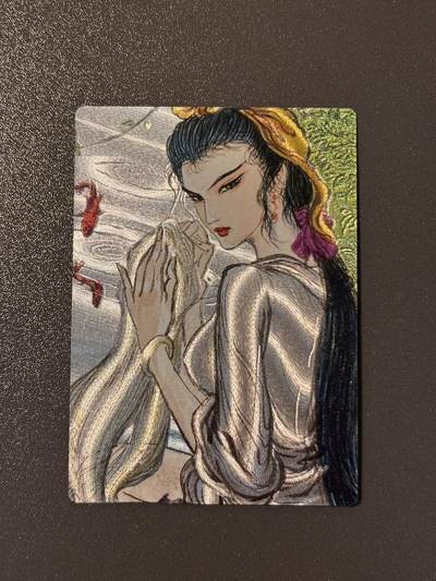 【香脆酥甜 红花少年】小王子卡拍第十五场  - 昆仑万象 权迎东手绘印刷档 西施浣纱 粗闪