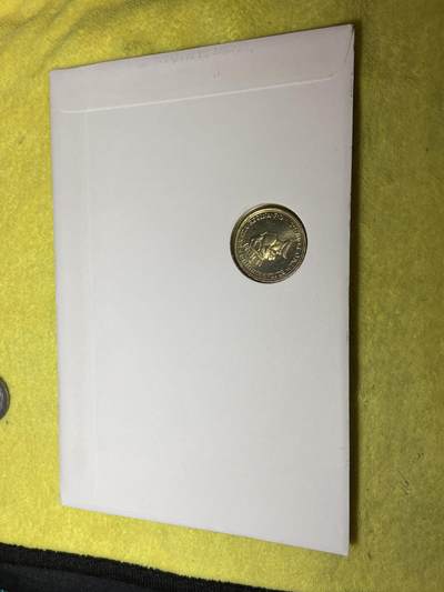 2025年第八十四场(总第一百一十场）外国好品散币(免佣金) 原光好品–英国🇬🇧1995年2英镑邮币封(第二次世界大战结束50周年纪念币，镍黄铜材质)