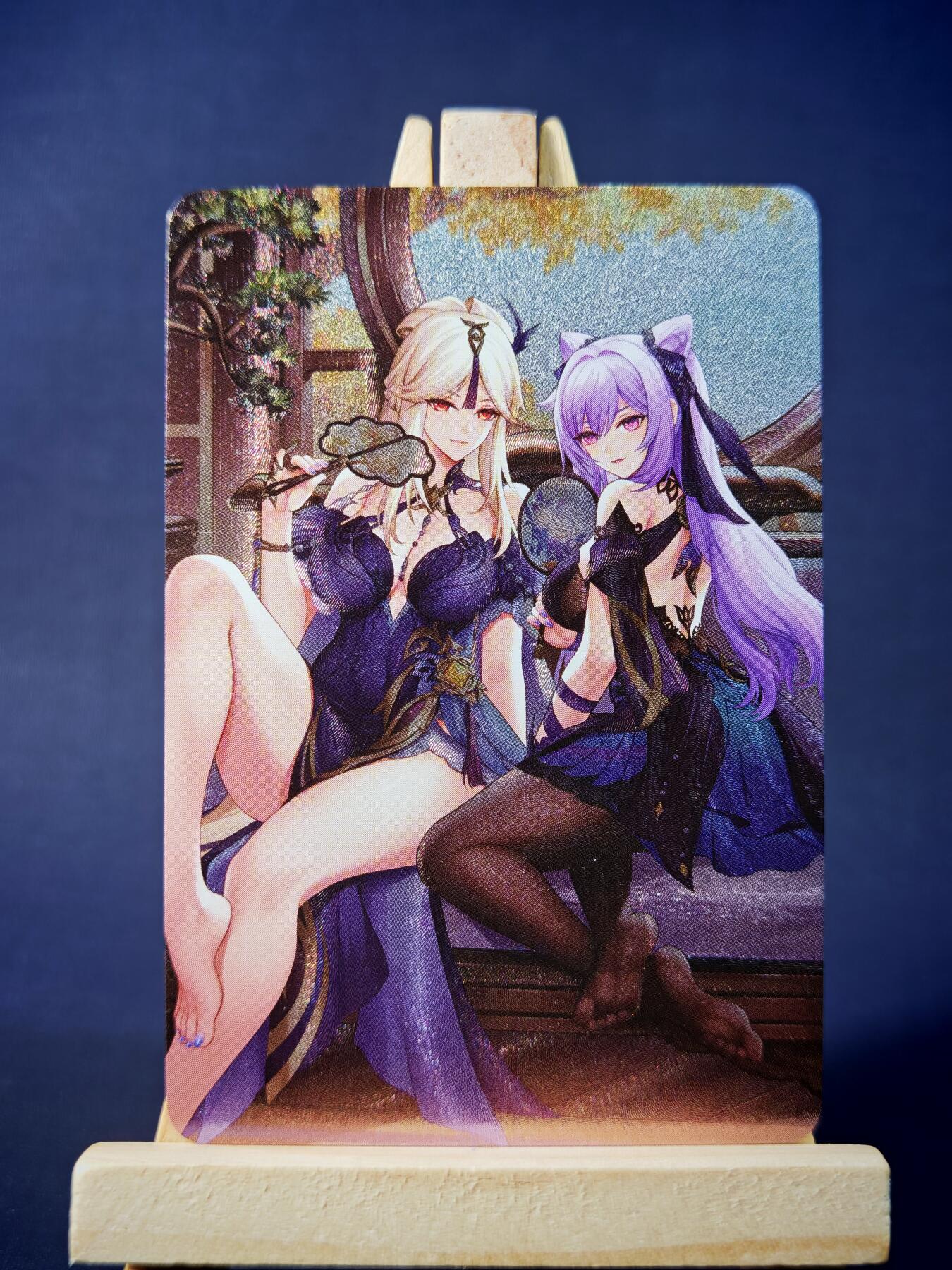 第13期~扫码加群抽红包得[包邮券]★★一大波美女场★★ 免费收拍品中【琦卡当当铺】(分享有奖) 妹卡系列-动漫人物-艺术版-1张