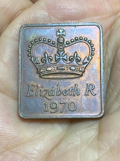 2025年第八十四场(总第一百一十场）外国好品散币(免佣金) - 英国🇬🇧1970年套币铜章牌