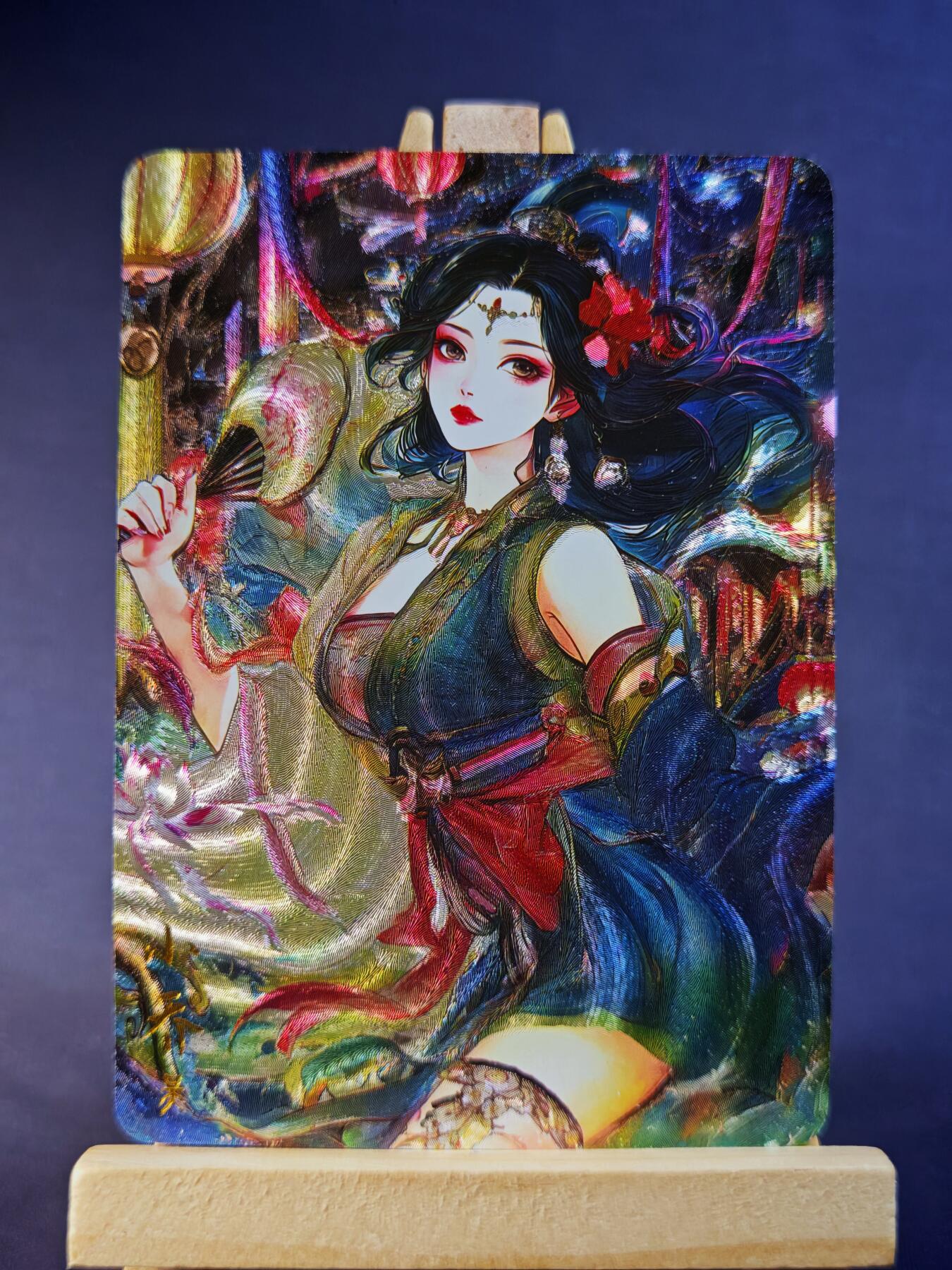 第13期~扫码加群抽红包得[包邮券]★★一大波美女场★★ 免费收拍品中【琦卡当当铺】(分享有奖) 墨烬-三国-小乔-粗闪-1个