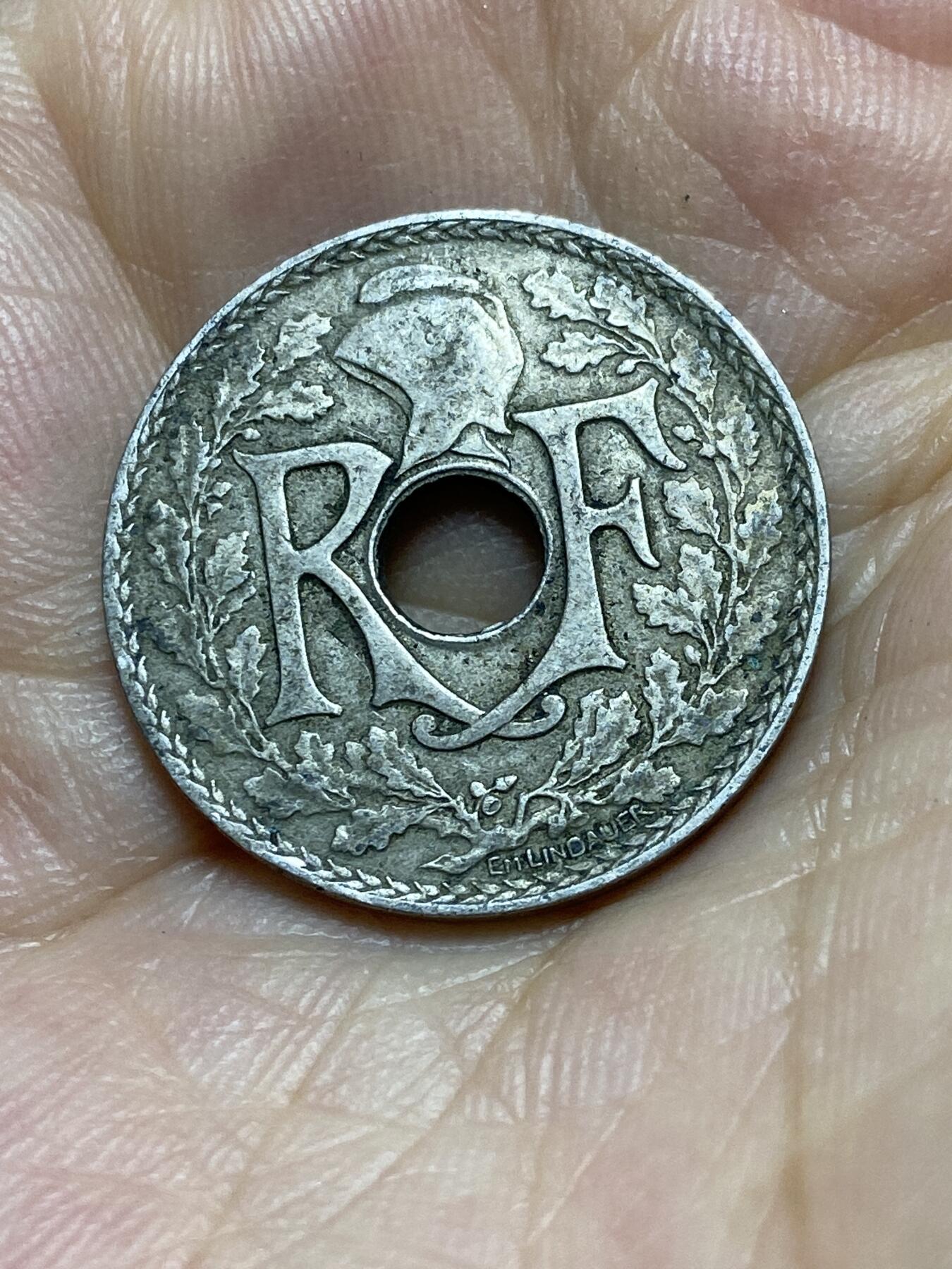 2025年第八十五场(总第一百一十一场）外国好品散币(免佣金) 法国🇫🇷1920年25生丁