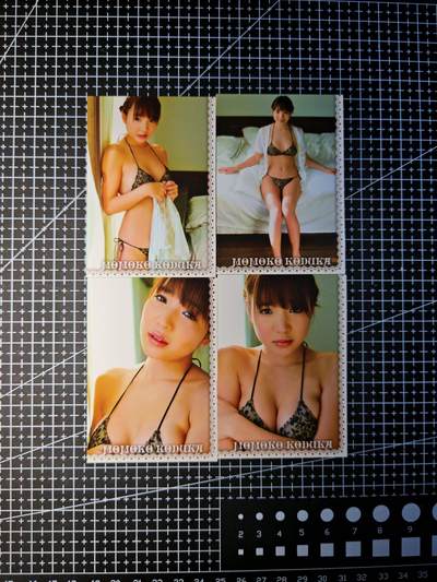 第13期~扫码加群抽红包得[包邮券]★★一大波美女场★★ 免费收拍品中【琦卡当当铺】(分享有奖) - 真人卡-deep-豹纹-普卡薄卡-4张