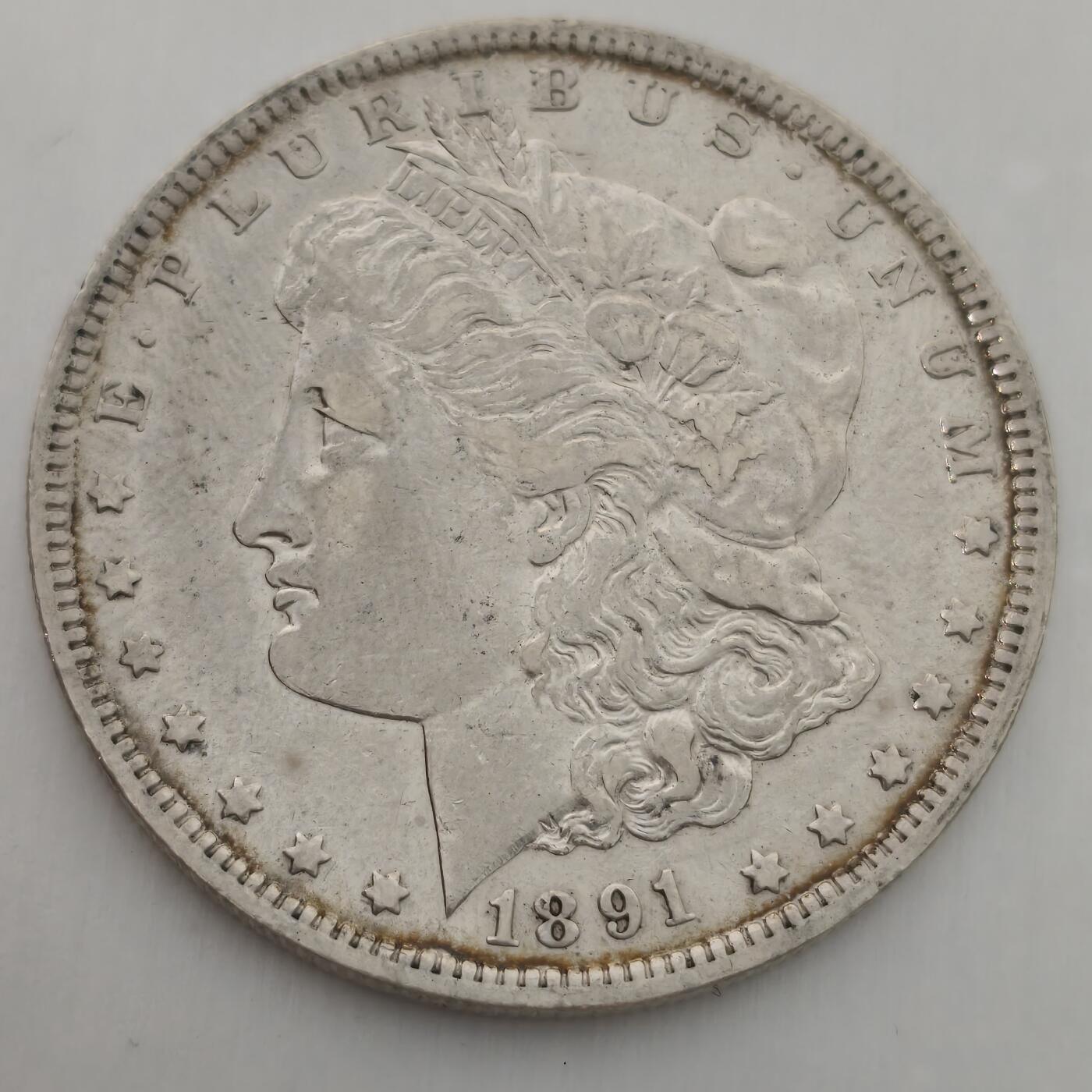 老蟹的宝藏🏴‍☠️ I 美国1891年O版摩根1美元