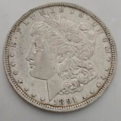 老蟹的宝藏🏴‍☠️ I - 美国1891年O版摩根1美元
