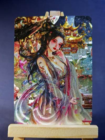第13期~扫码加群抽红包得[包邮券]★★一大波美女场★★ 免费收拍品中【琦卡当当铺】(分享有奖) - 墨烬-三国-大乔-粗闪-1个