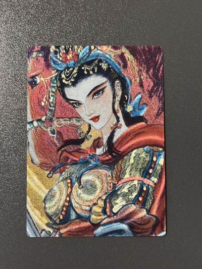 【香脆酥甜 红花少年】小王子卡拍第十五场  - 昆仑万象 权迎东手绘印刷档 戎装三娘 粗闪