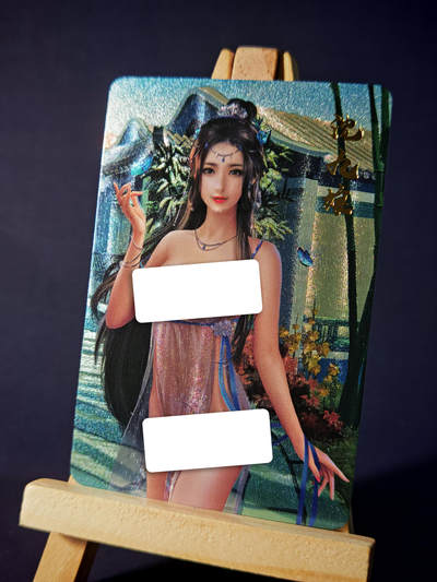 第13期~扫码加群抽红包得[包邮券]★★一大波美女场★★ 免费收拍品中【琦卡当当铺】(分享有奖) - 宁缺卡牌-十二名J-沈九娘-粗闪-1张