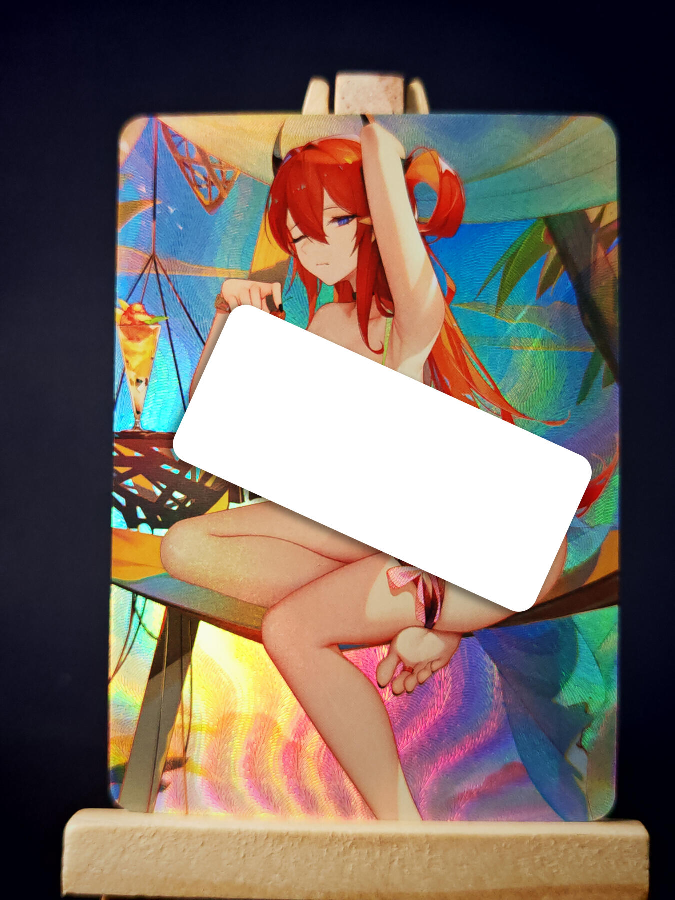 第13期~扫码加群抽红包得[包邮券]★★一大波美女场★★ 免费收拍品中【琦卡当当铺】(分享有奖) 妹卡系列-动漫人物-艺术版-1张