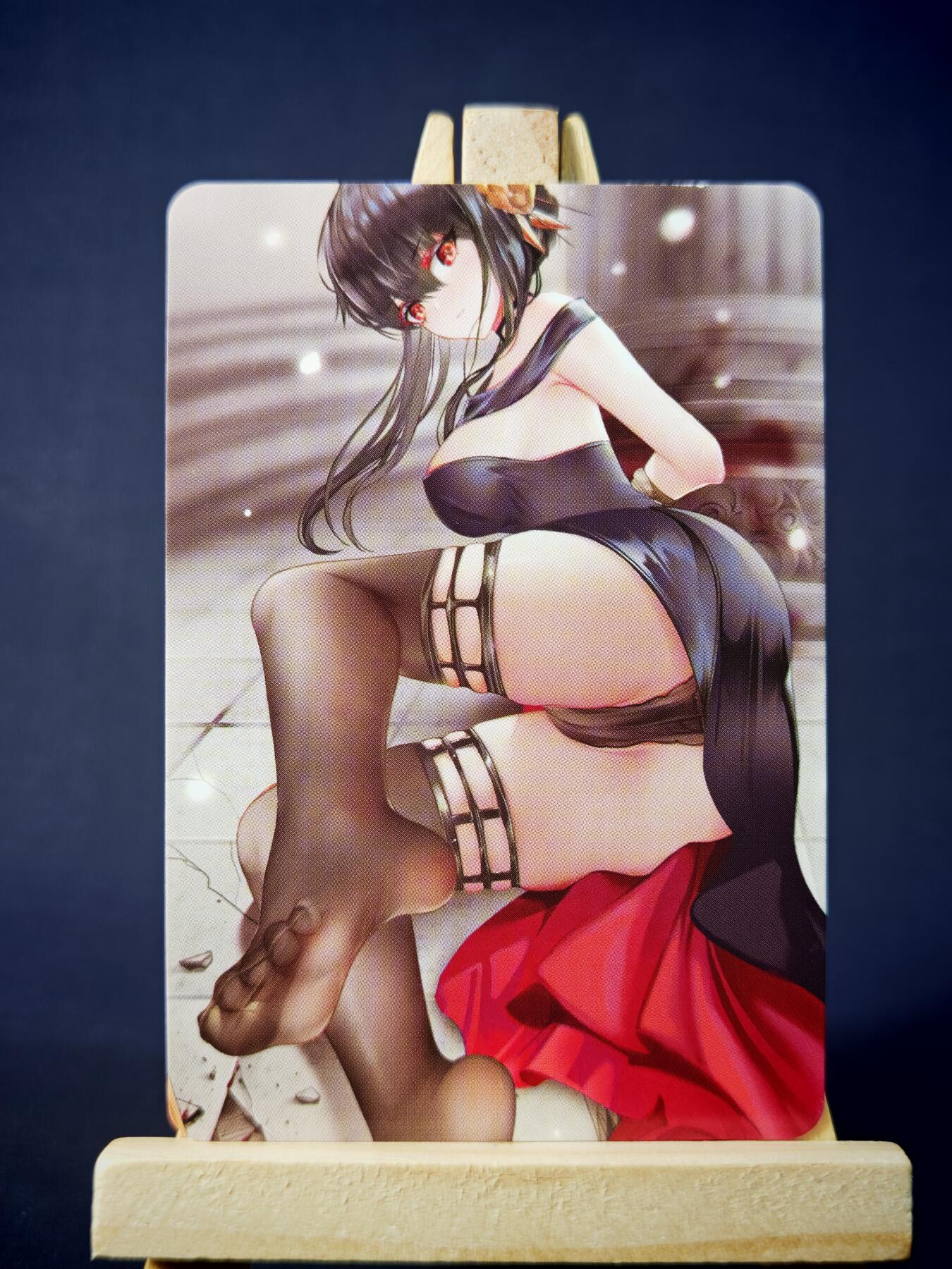 第13期~扫码加群抽红包得[包邮券]★★一大波美女场★★ 免费收拍品中【琦卡当当铺】(分享有奖) 妹卡系列-动漫人物-艺术版-1张