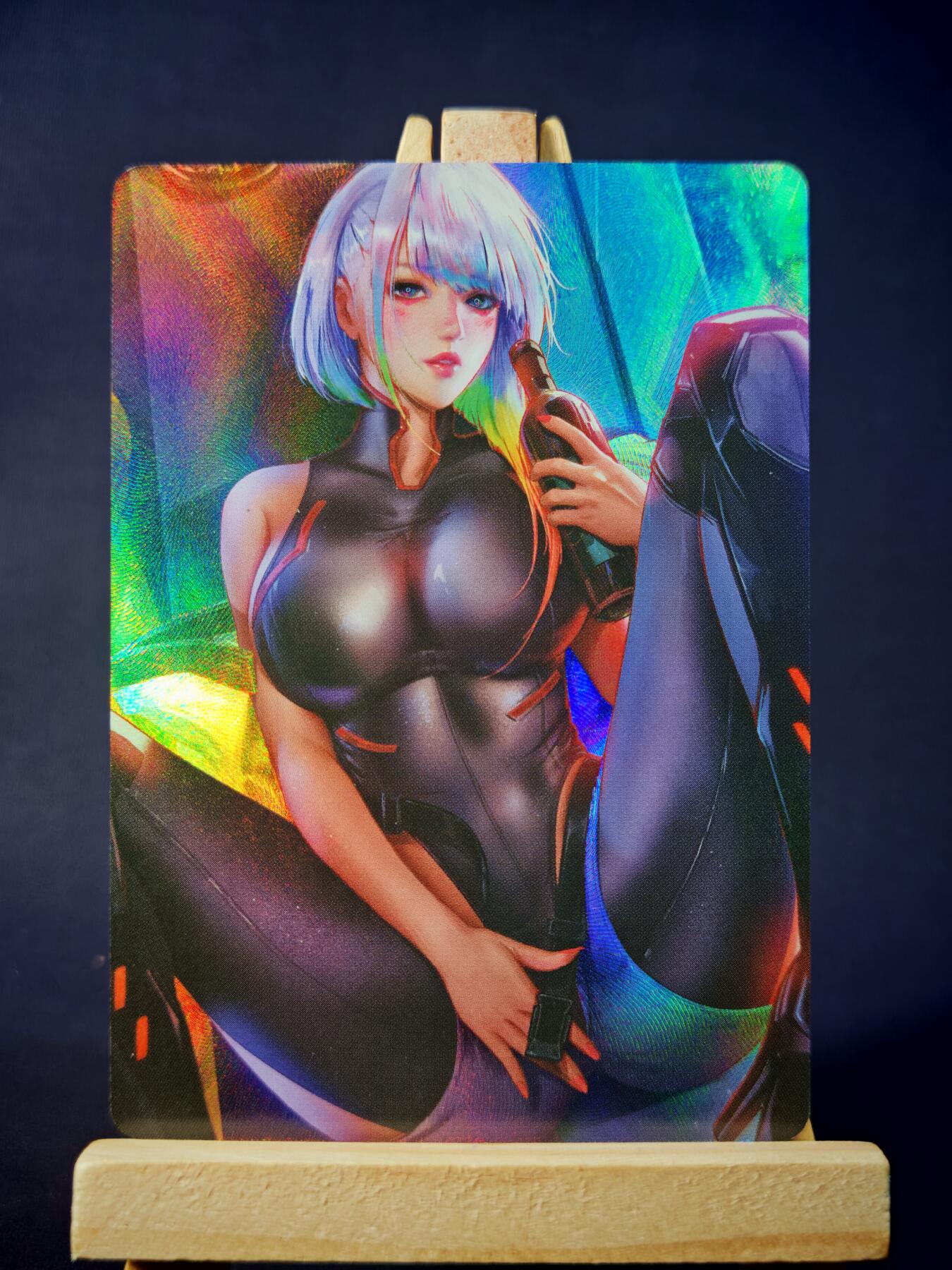 第13期~扫码加群抽红包得[包邮券]★★一大波美女场★★ 免费收拍品中【琦卡当当铺】(分享有奖) 妹卡系列-动漫人物-艺术版-1张