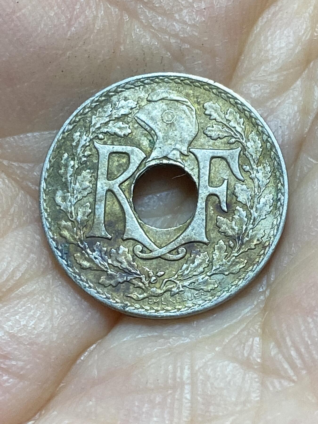 2025年第八十五场(总第一百一十一场）外国好品散币(免佣金) 法国🇫🇷1936年5生丁