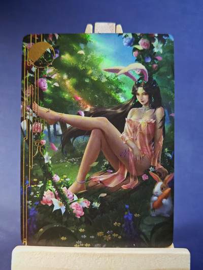 第13期~扫码加群抽红包得[包邮券]★★一大波美女场★★ 免费收拍品中【琦卡当当铺】(分享有奖) - 卡颜月色-生肖神姬-卯兔-裙子款-1个