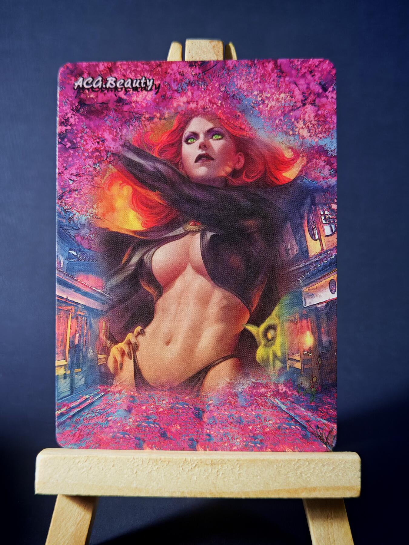 第13期~扫码加群抽红包得[包邮券]★★一大波美女场★★ 免费收拍品中【琦卡当当铺】(分享有奖) ARTGERM-动漫美女-哥布林-彩闪-1个