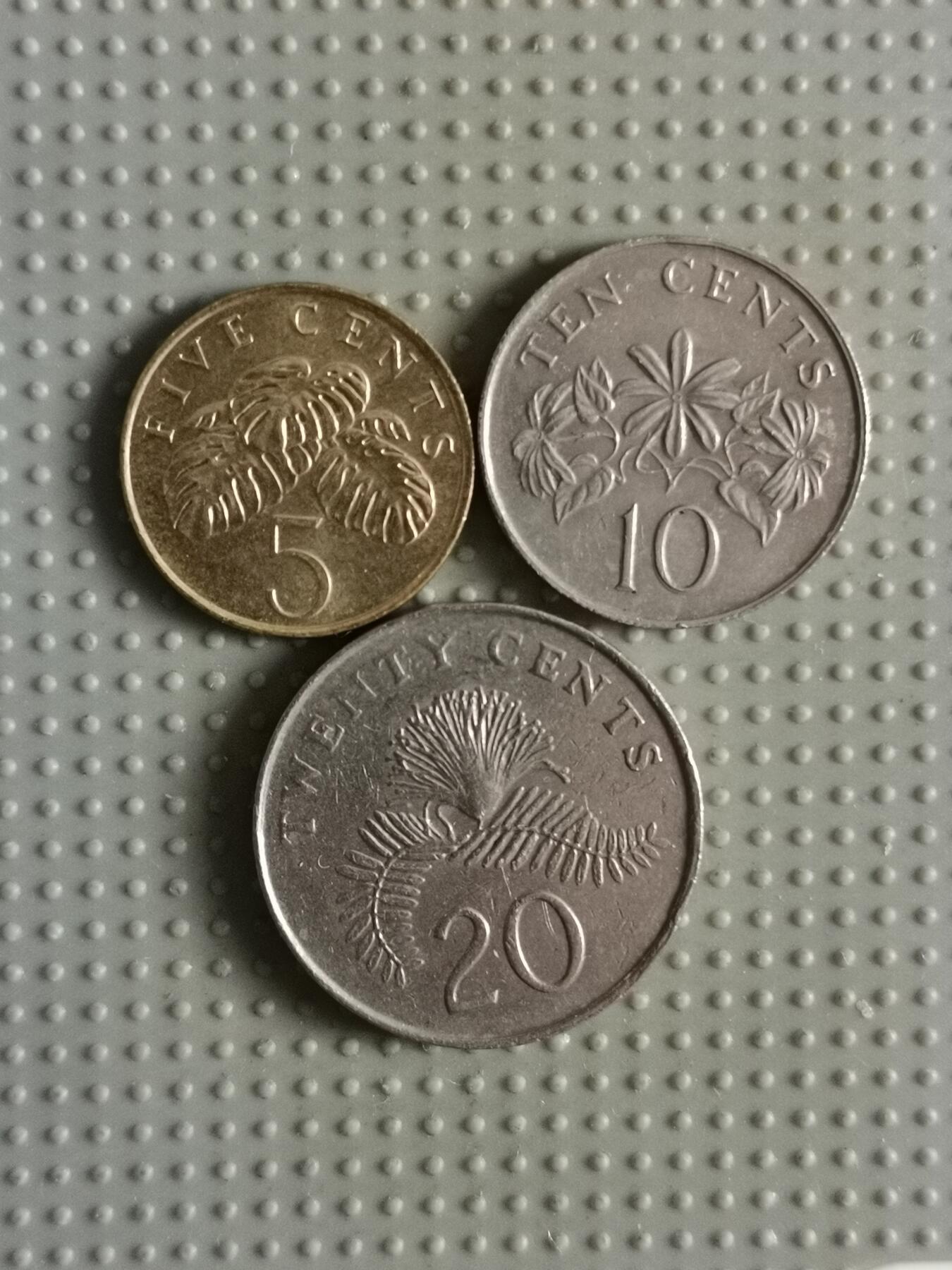 2025年第79场各国散币拍卖（总第79场） 新加坡3枚