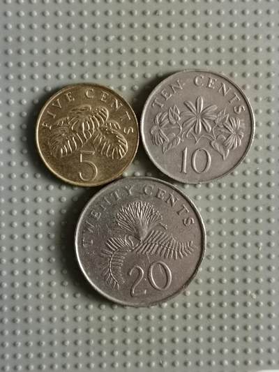 2025年第79场各国散币拍卖（总第79场） - 新加坡3枚