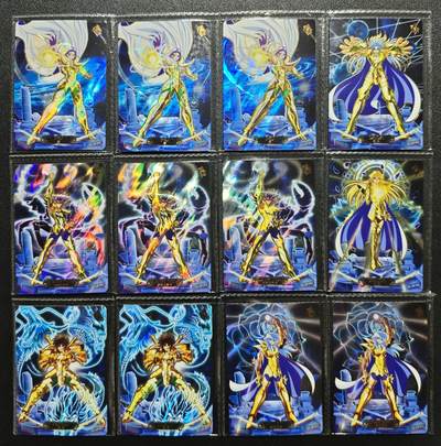 天玑星卡拍第119期《9.4周四截拍》持续收拍收评中 满赠卡需备注 - 卡游 圣斗士星矢 UR 散卡 十二张